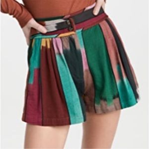 Ulla Johnson Marjani canvas woven shorts.